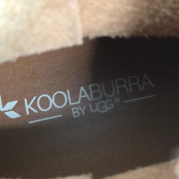 KOOLABURRA BY UGG Skyller Tassel Suede Boots10 Chestnut Brown Neutral Earthy New - Picture 6 of 9